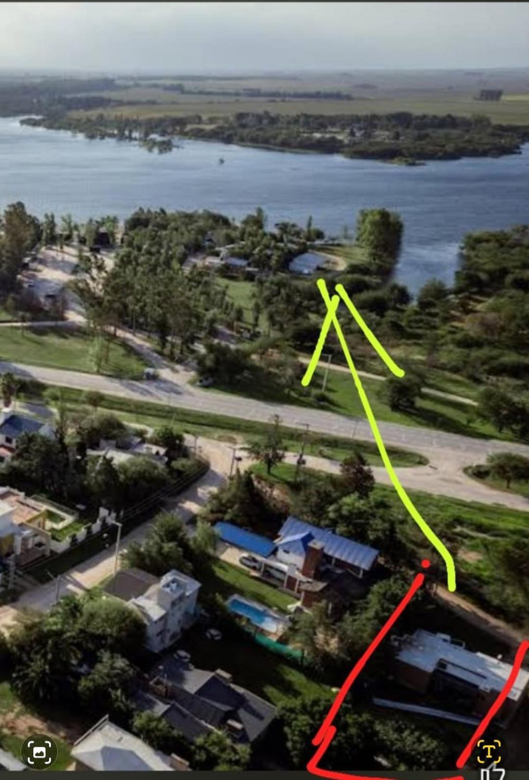 Casa Frente Dique Piedras Moras Сasa de vacaciones Almafuerte